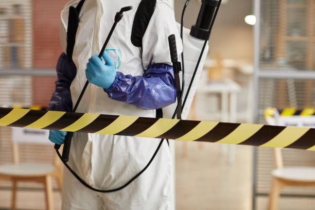 Professional Blood Cleanup technician working in Marquette, NE